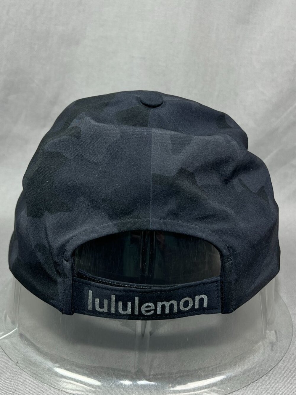 Lululemon Strapback Hat Navy Camouflage Running Golf Athletic Training Dad Mens - Picture 3 of 16